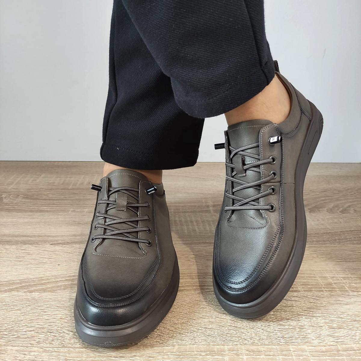 PANTOFI CASUAL BARBATI MELS WX2513 GREY - imagine 3