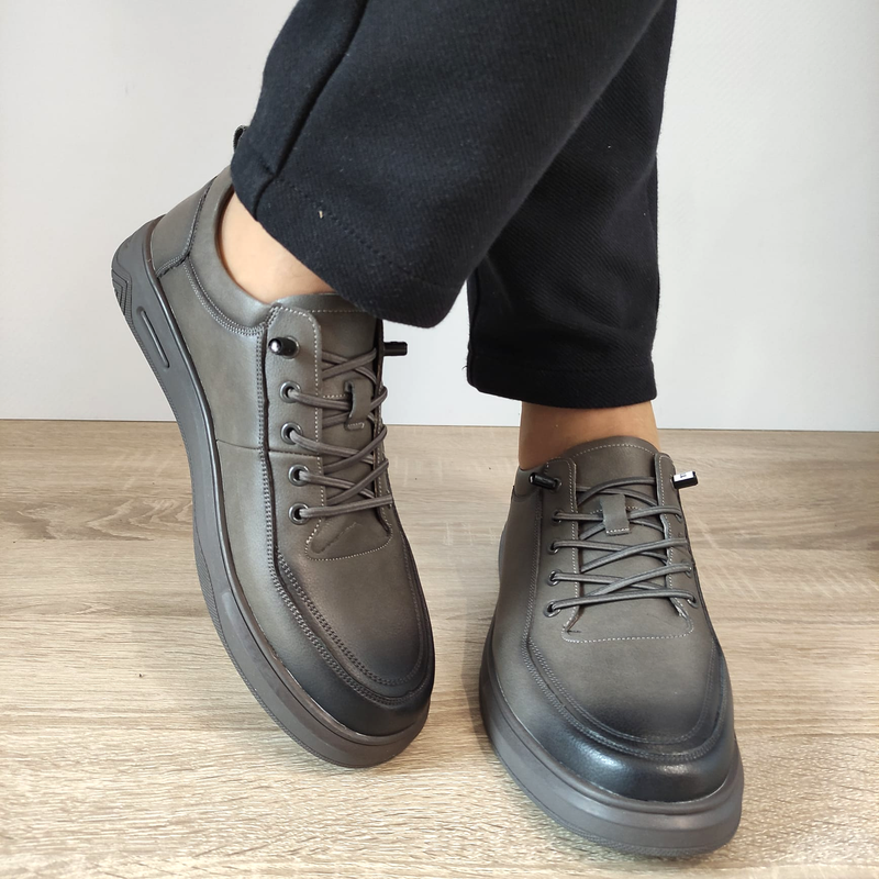 PANTOFI CASUAL BARBATI MELS WX2513 GREY - imagine 4