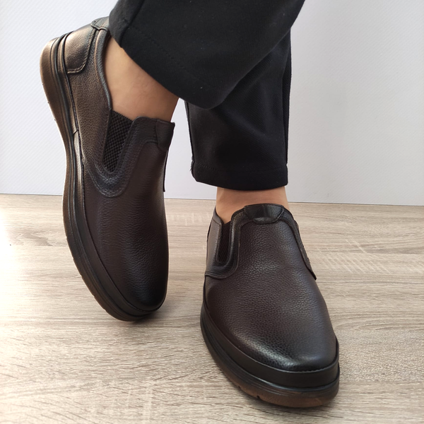 PANTOFI CASUAL BARBATI NICOLIS 204328 MARO - imagine 4