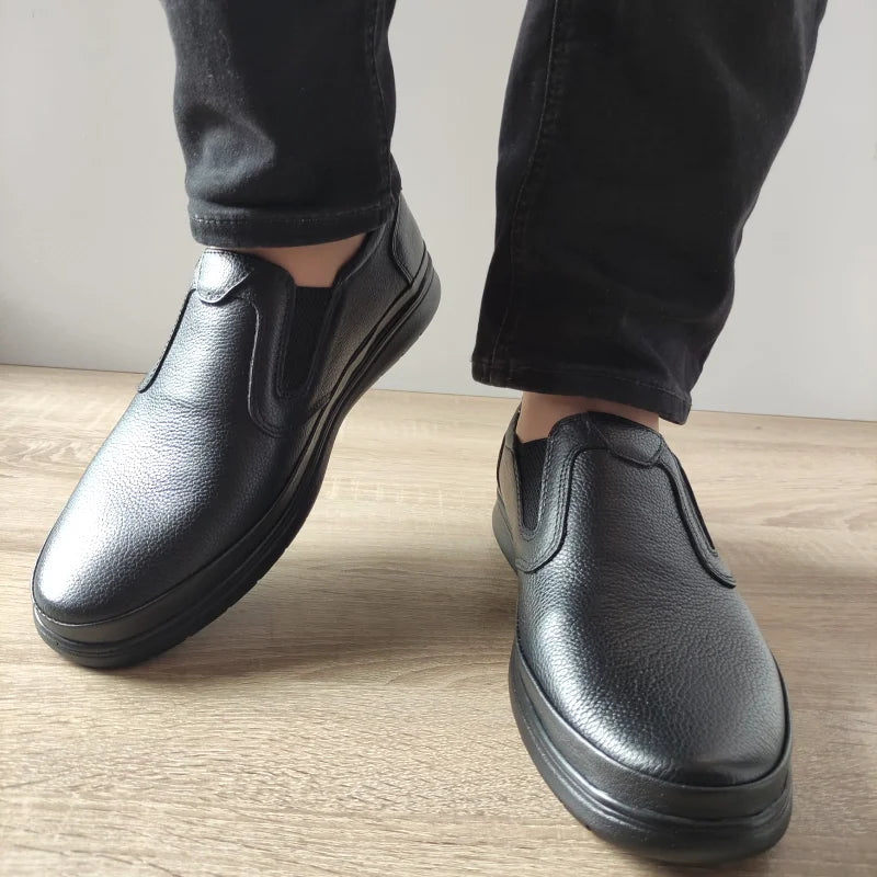 PANTOFI CASUAL BARBATI NICOLIS 204328 NEGRI - imagine 5