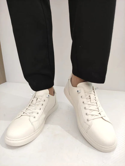 PANTOFI CASUAL BARBATI OTTER 260004B 13-N ALBI