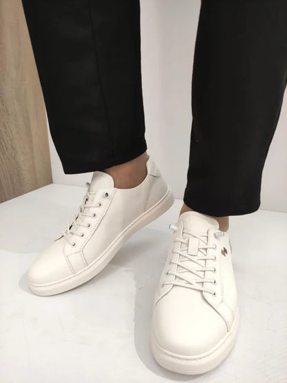 PANTOFI CASUAL BARBATI OTTER 260004B 13-N ALBI
