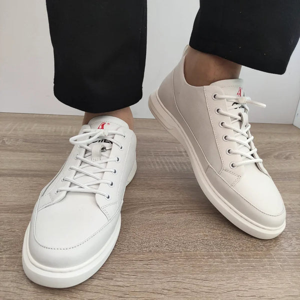 PANTOFI CASUAL BARBATI OTTER 50006B 13-N OFF WHITE - imagine 3