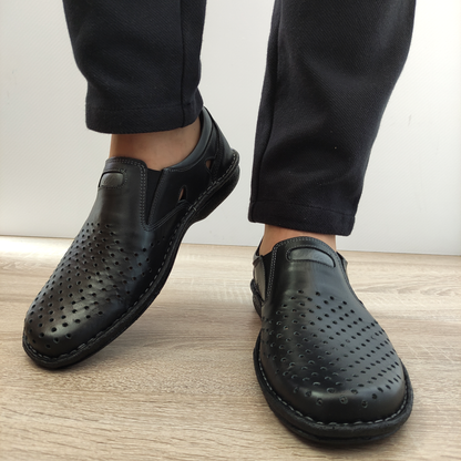 PANTOFI CASUAL BARBATI PERFORATI NICOLIS 98883