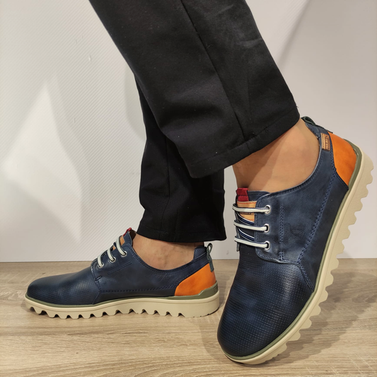 PANTOFI CASUAL BARBATI PIKOLINOS 4175 ALBASTRI