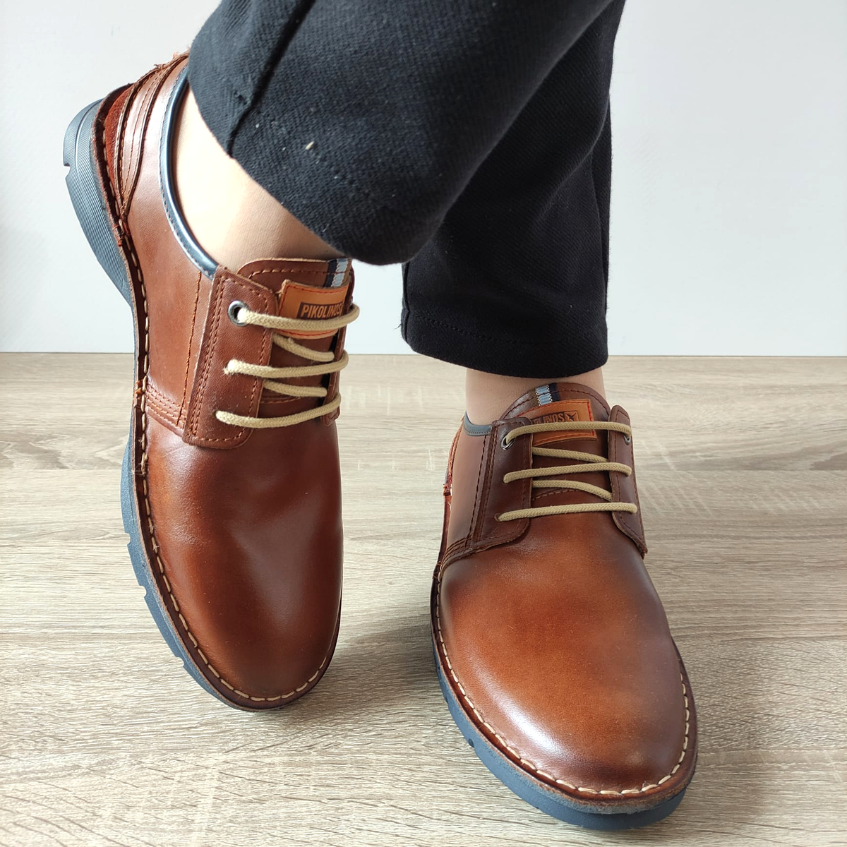 PANTOFI CASUAL BARBATI PIKOLINOS 4232C1 MARO CONIAC - imagine 6