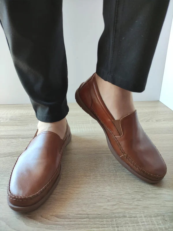 PANTOFI CASUAL BARBATI PIKOLINOS M9A-3111 MARO CUERO - imagine 5