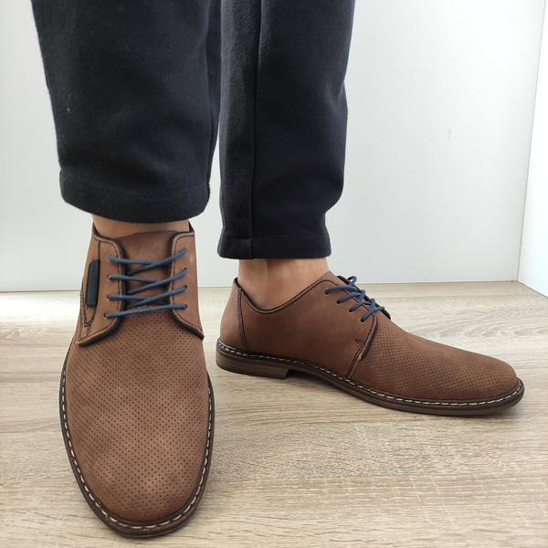 PANTOFI CASUAL BARBATI RIEKER 13439-24 MARO BUFO - imagine 5