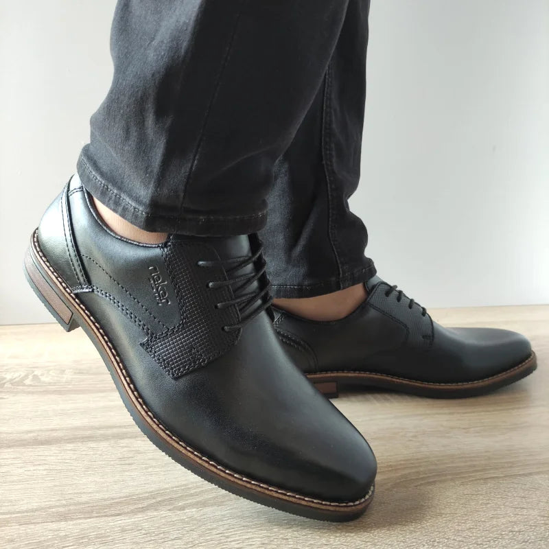 PANTOFI CASUAL BARBATI RIEKER 13523-00 NEGRI - imagine 3
