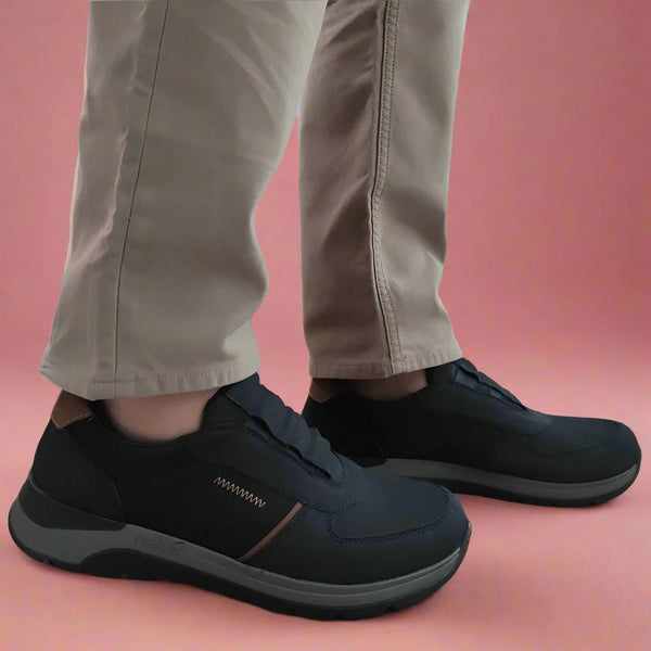 PANTOFI CASUAL BARBATI RIEKER 39652-14 BLEUMARIN - imagine 2