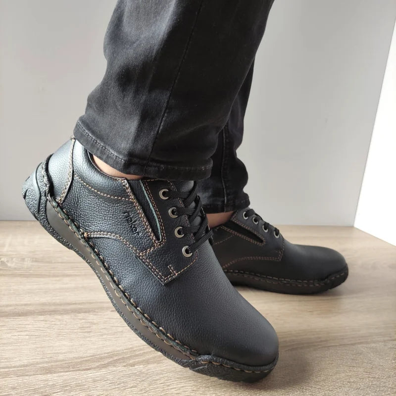 PANTOFI CASUAL BARBATI RIEKER B0306-00 NEGRI - imagine 5