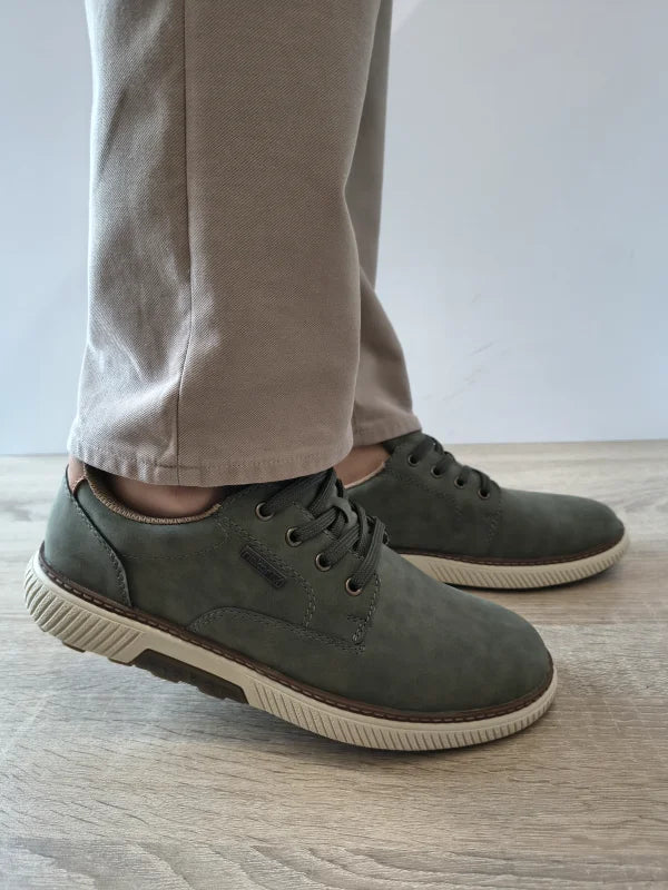 PANTOFI CASUAL BARBATI RIEKER B3317-54 VERZI