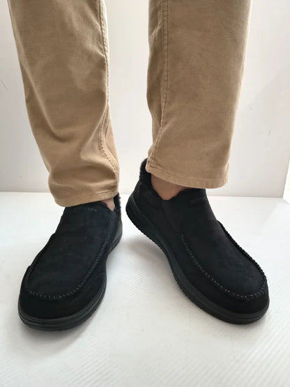 PANTOFI CASUAL BARBATI SKECHERS 205606 BBK