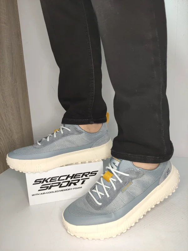 PANTOFI CASUAL BARBATI SKECHERS 210903 LTBL - imagine 7