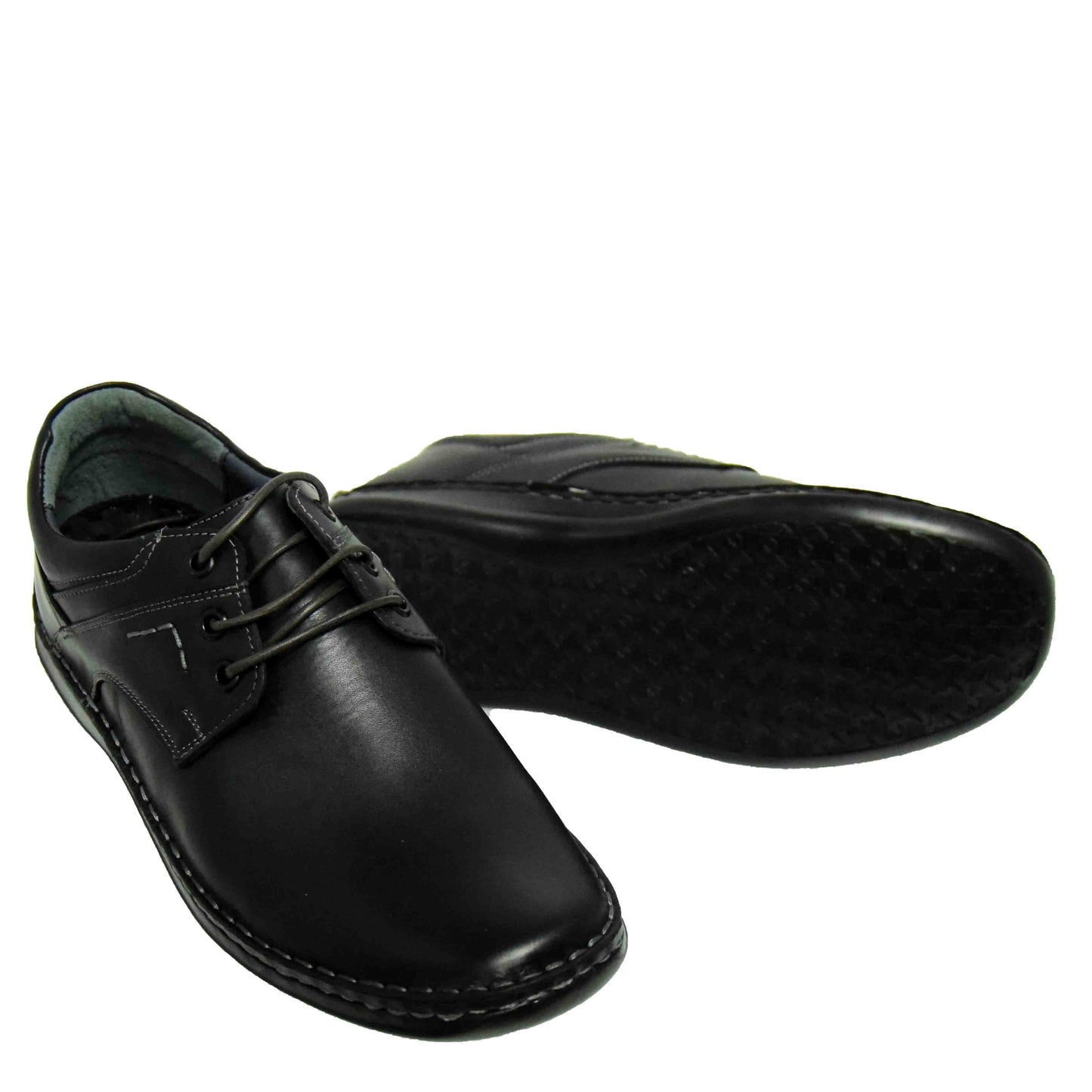 PANTOFI CASUAL BARBATI NICOLIS 205733 NEGRI