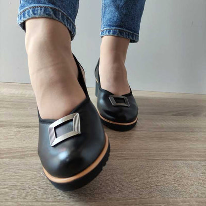PANTOFI CASUAL AGA DAMA 1046 2198 NEGRI