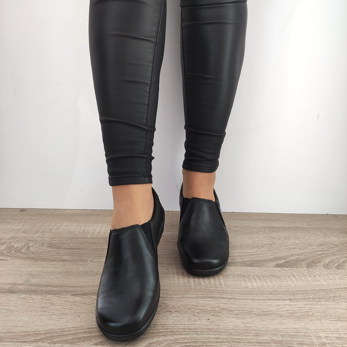 PANTOFI CASUAL DAMA ALPINA 867E-1 NEGRE - imagine 5