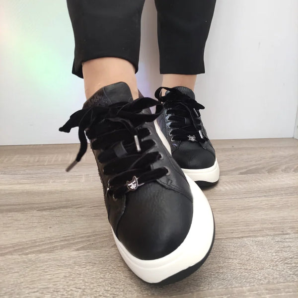 PANTOFI CASUAL DAMA ANEKKE 39370-811 NEGRI - imagine 4