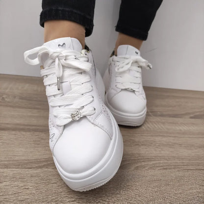 PANTOFI CASUAL DAMA ANEKKE 40370-880 ALBI