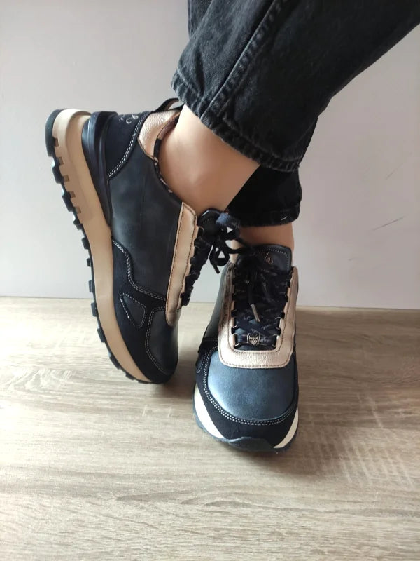 PANTOFI CASUAL DAMA ANEKKE 41390-422 NAVY - imagine 5