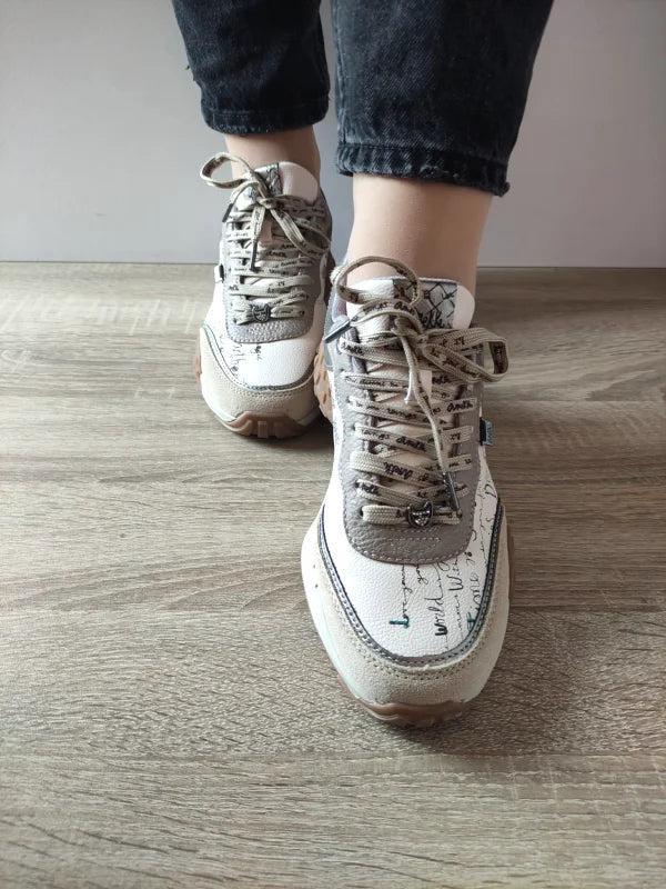 PANTOFI CASUAL DAMA ANEKKE 41390-475 BEJ