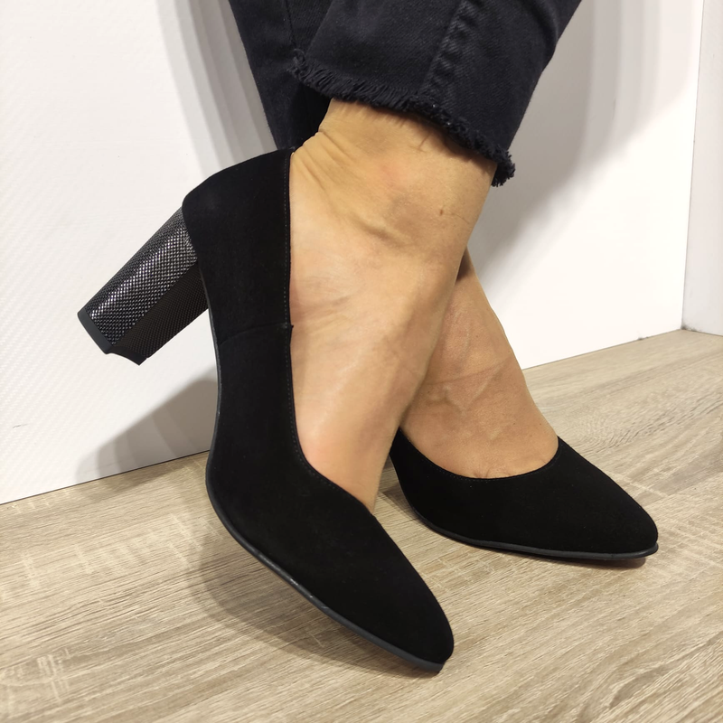 PANTOFI CASUAL DAMA ANTONIO 21216 NEGRI - imagine 3