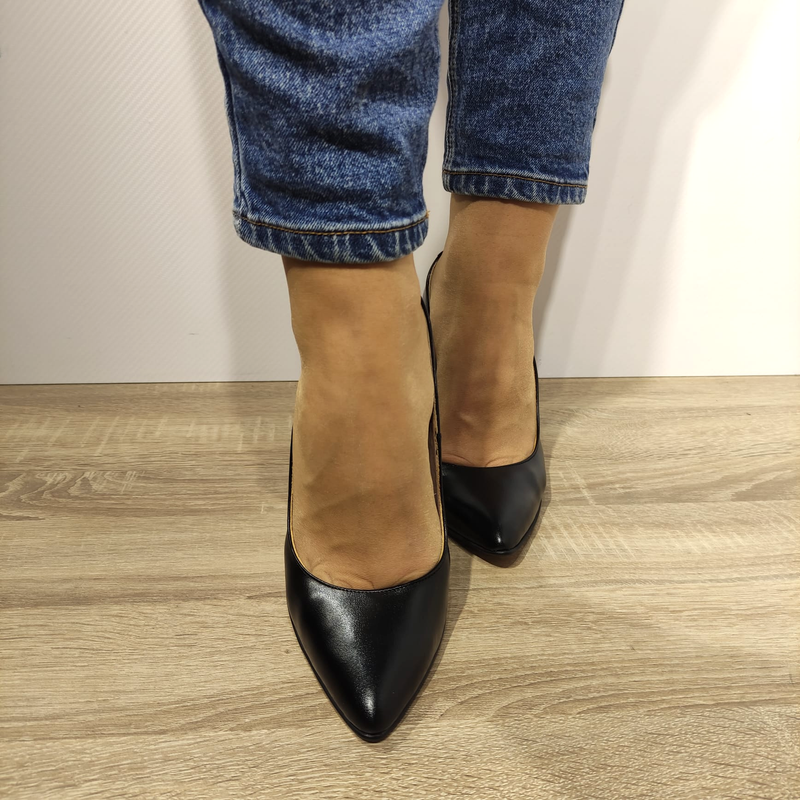 PANTOFI ELEGANTI DAMA ANTONIO 28175 T275 NEGRI - imagine 5
