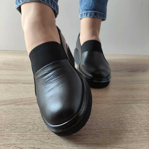 PANTOFI CASUAL DAMA BIO FLEX 006-155 NEGRI - imagine 5