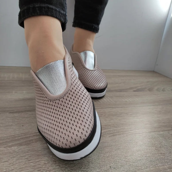 PANTOFI CASUAL DAMA BIO FLEX 31-106 BEJ - imagine 3