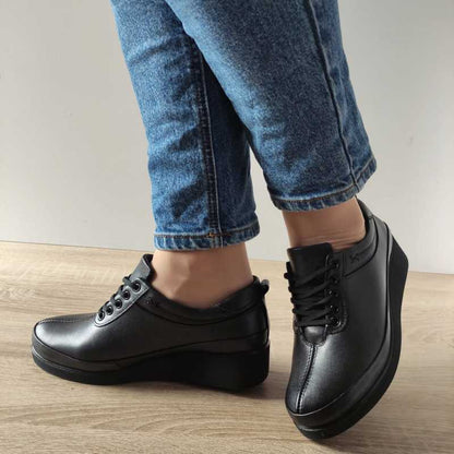 PANTOFI CASUAL DAMA BIO FLEX TB-5826 NEGRI