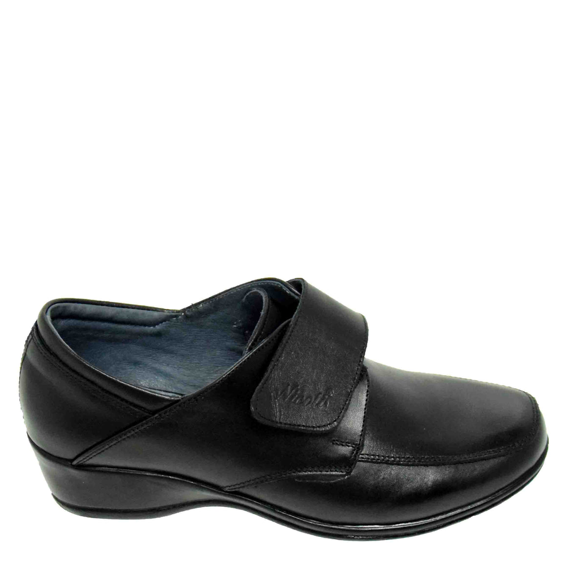 PANTOFI CASUAL DAMA NICOLIS 10153 NEGRI - imagine 9