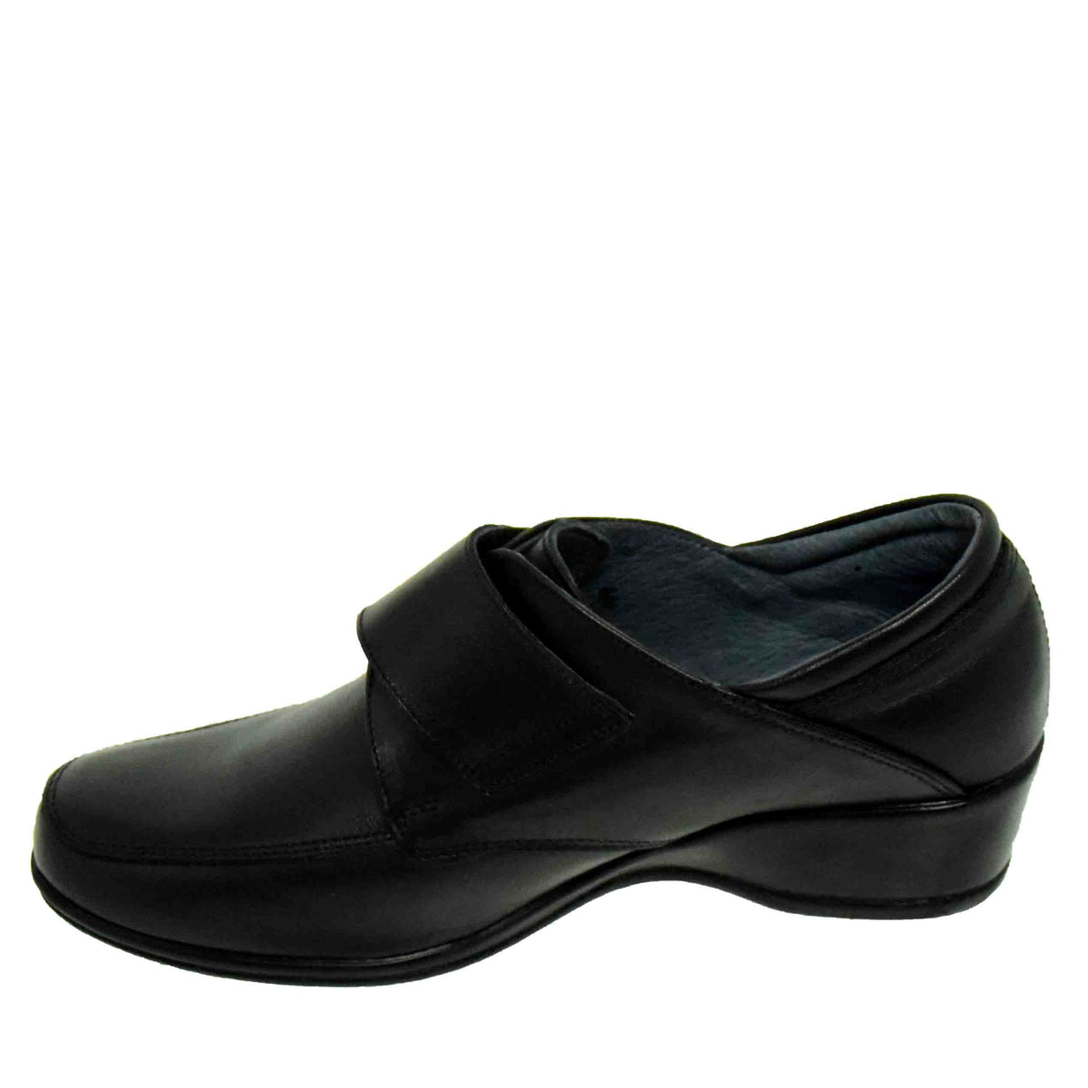 PANTOFI CASUAL DAMA NICOLIS 10153 NEGRI - imagine 8