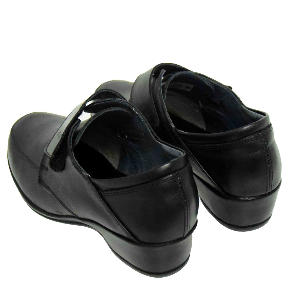PANTOFI CASUAL DAMA NICOLIS 10153 NEGRI - imagine 12