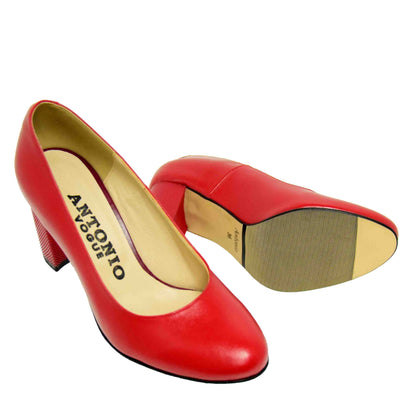 PANTOFI CASUAL DAMA ANTONIO 23336 ROSII