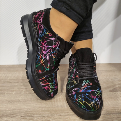 PANTOFI CASUAL DAMĂ BRATEX M1 NEGRI COLOR