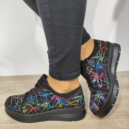 PANTOFI CASUAL DAMĂ BRATEX M1 NEGRI COLOR