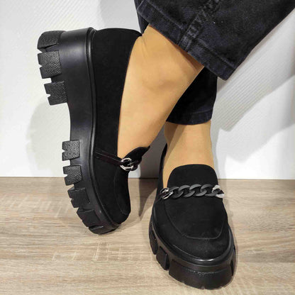 PANTOFI CASUAL DAMA BRATEX M33 NEGRI