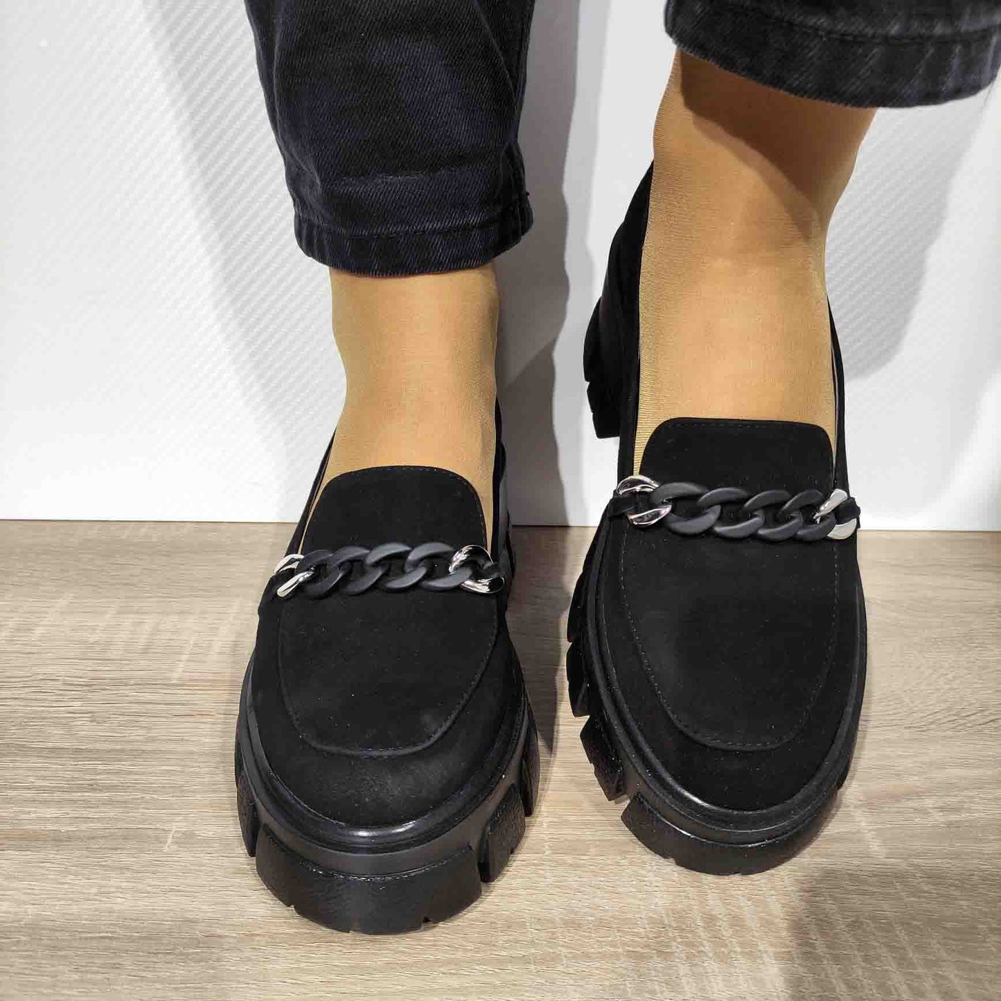 PANTOFI CASUAL DAMA BRATEX M33 NEGRI
