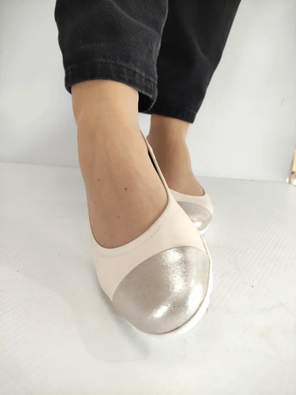 PANTOFI CASUAL DAMA CAPRICE 22152-42 BEJ CU SIDEF