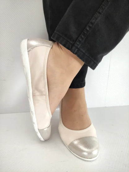 PANTOFI CASUAL DAMA CAPRICE 22152-42 BEJ CU SIDEF