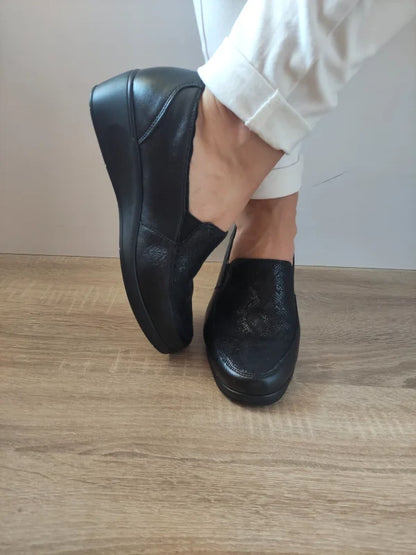 PANTOFI CASUAL DAMA CAPRICE 24352-45 033 NEGRI + REPTIL