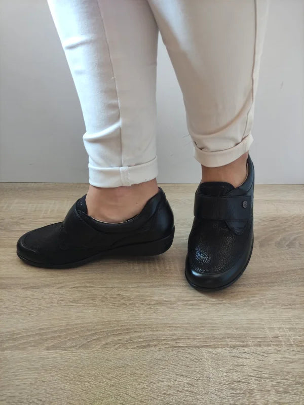 PANTOFI CASUAL DAMA CAPRICE 24655-43 019 NEGRI + EFECT