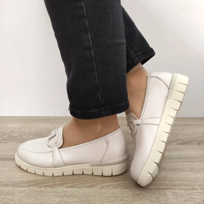 PANTOFI CASUAL DAMA CAPRICE 24700-42 BEJ PERLAT