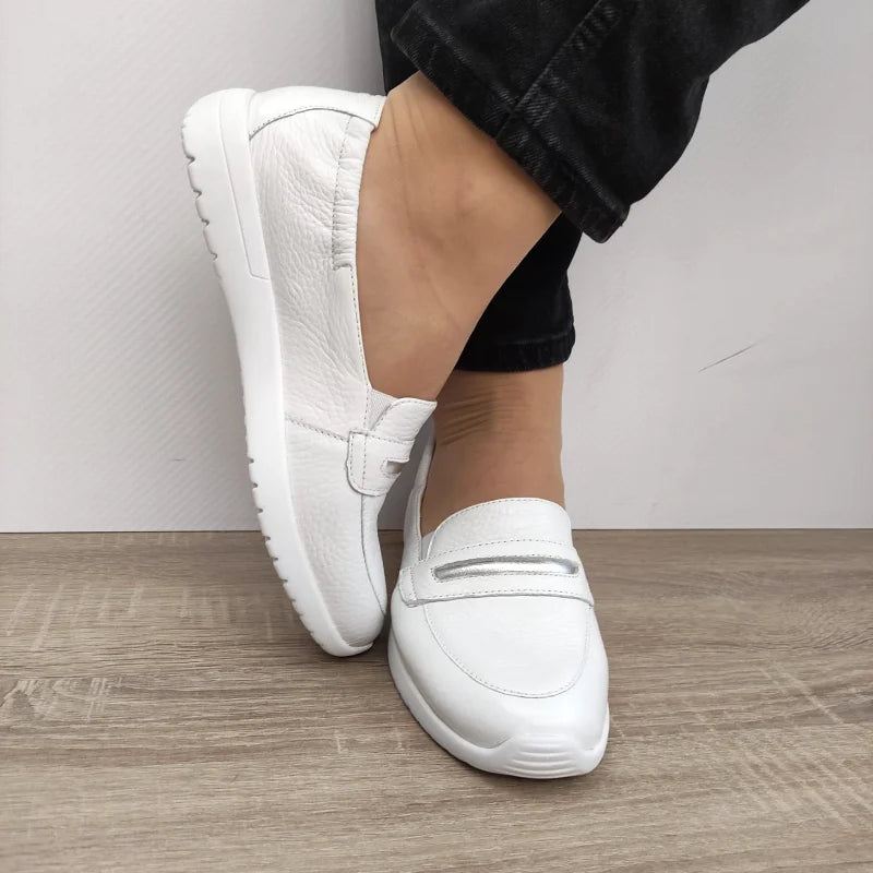 PANTOFI CASUAL DAMA CAPRICE 24702-44 ALBI - imagine 5