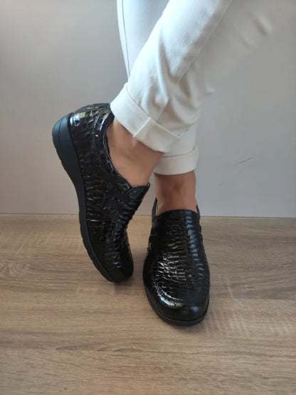 PANTOFI CASUAL DAMA CAPRICE 24752-45 014 NEGRI CROCO