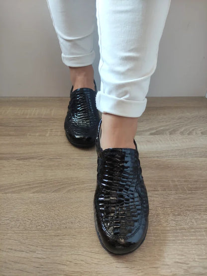 PANTOFI CASUAL DAMA CAPRICE 24752-45 014 NEGRI CROCO