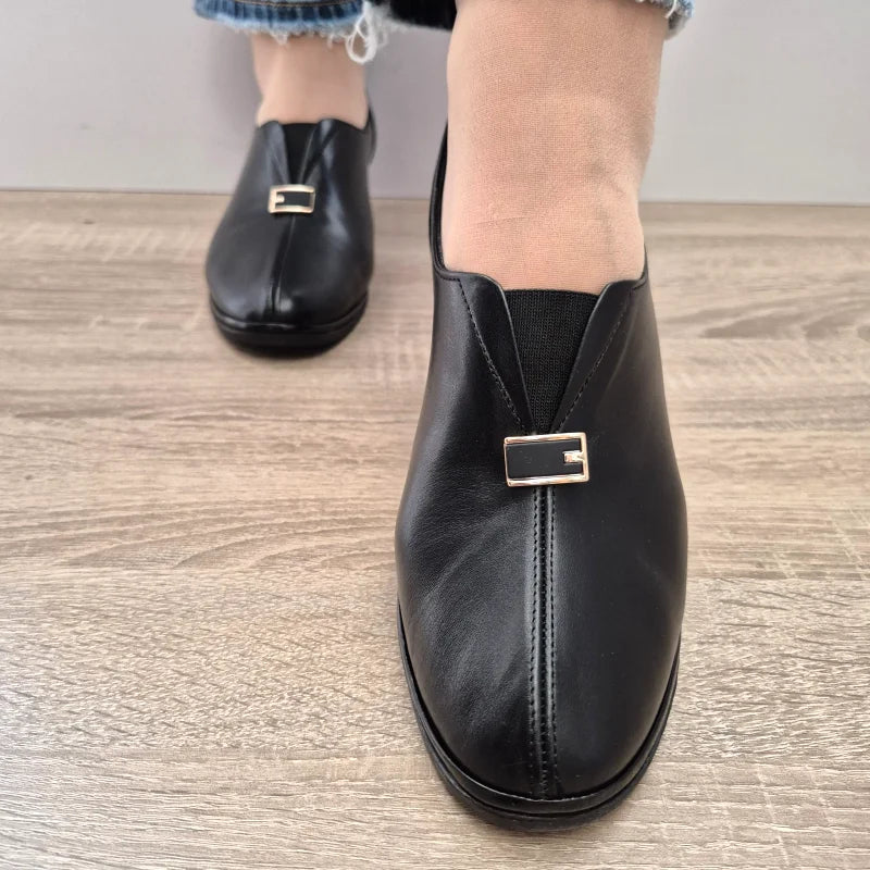 PANTOFI CASUAL DAMA DOGATI 017 345 NEGRI - imagine 3