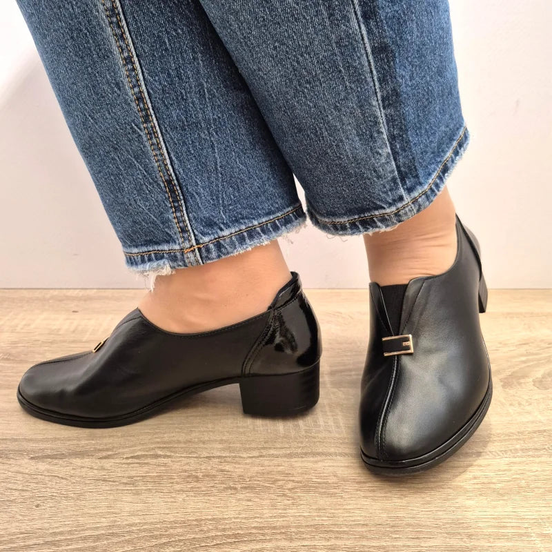 PANTOFI CASUAL DAMA DOGATI 017 345 NEGRI - imagine 4