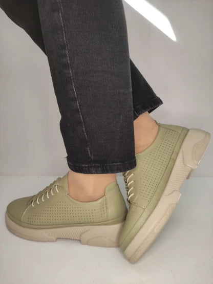 PANTOFI CASUAL DAMA DOGATI 053 24100 OLIVE