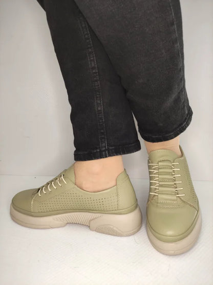 PANTOFI CASUAL DAMA DOGATI 053 24100 OLIVE